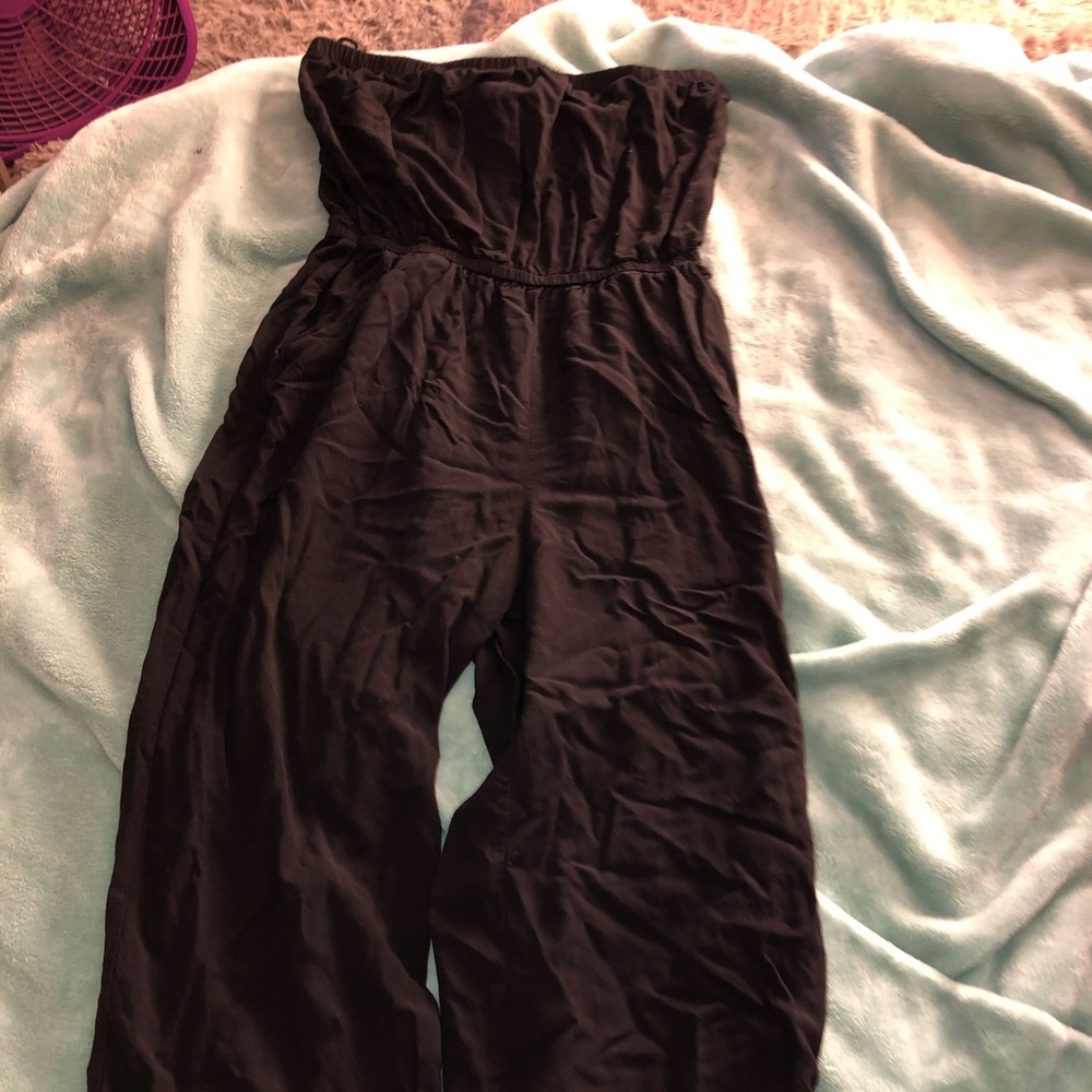 Black romper forever 21